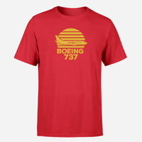 Thumbnail for Retro Boeing 737 Design Super Quality T-Shirts