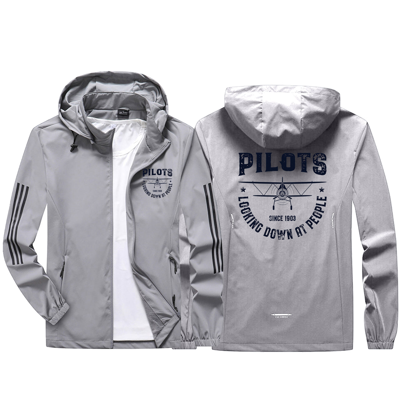 Pilots Looking Down at People Since 1903 Sport & Running Jackets