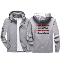 Thumbnail for I Fly Airplanes Sport & Running Jackets