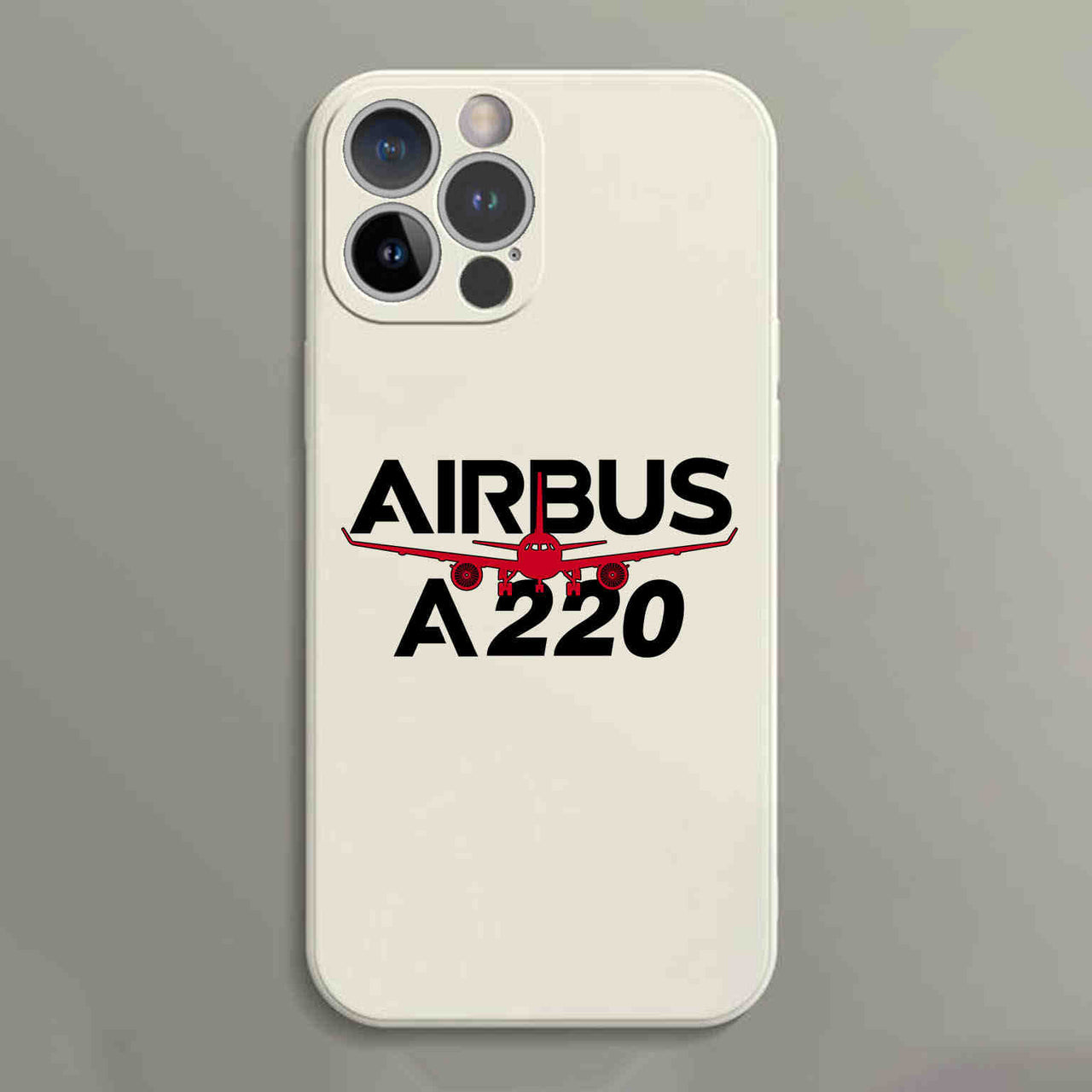 Amazing Airbus A220 Designed Soft Silicone iPhone Cases