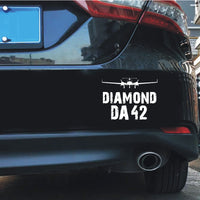 Thumbnail for Diamond DA42 & Plane Designed Car Sticker