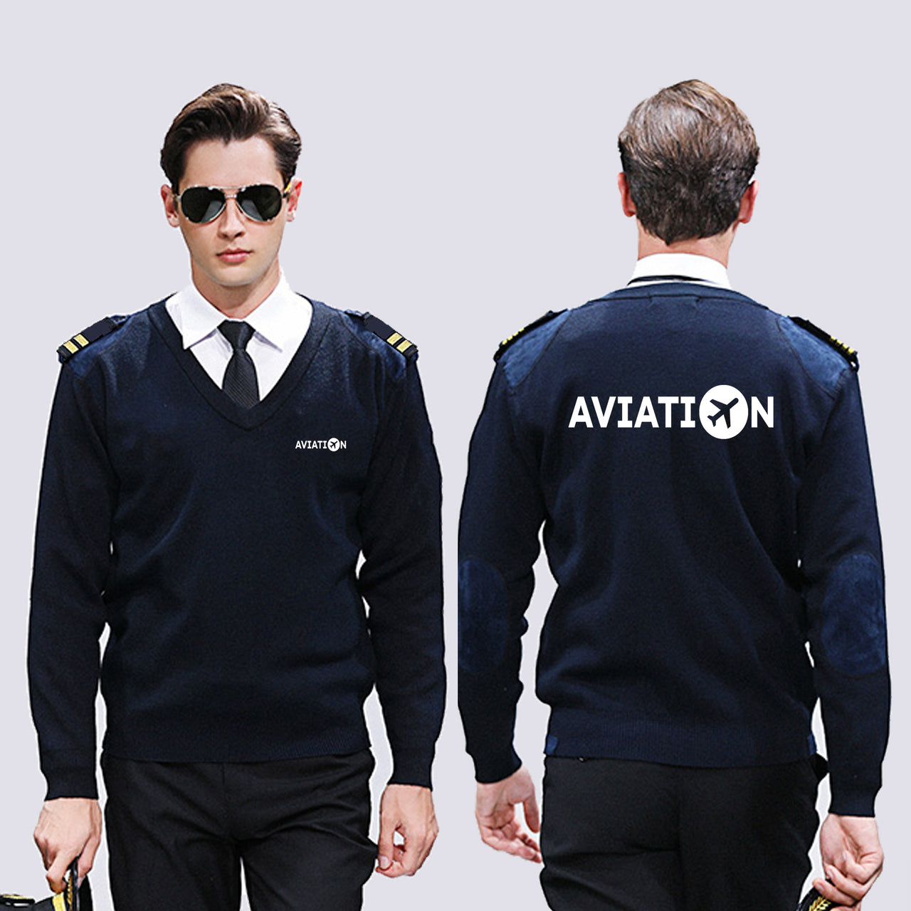 Aviation Designed Wool Pilot Sweaters