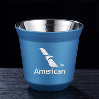 Thumbnail for American Airlines Designed Double Wall Stainless Steel Coffee Mugs