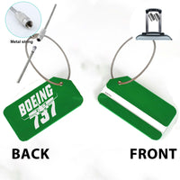 Thumbnail for Amazing Boeing 737 Designed Fashion Metal Luggage Tags