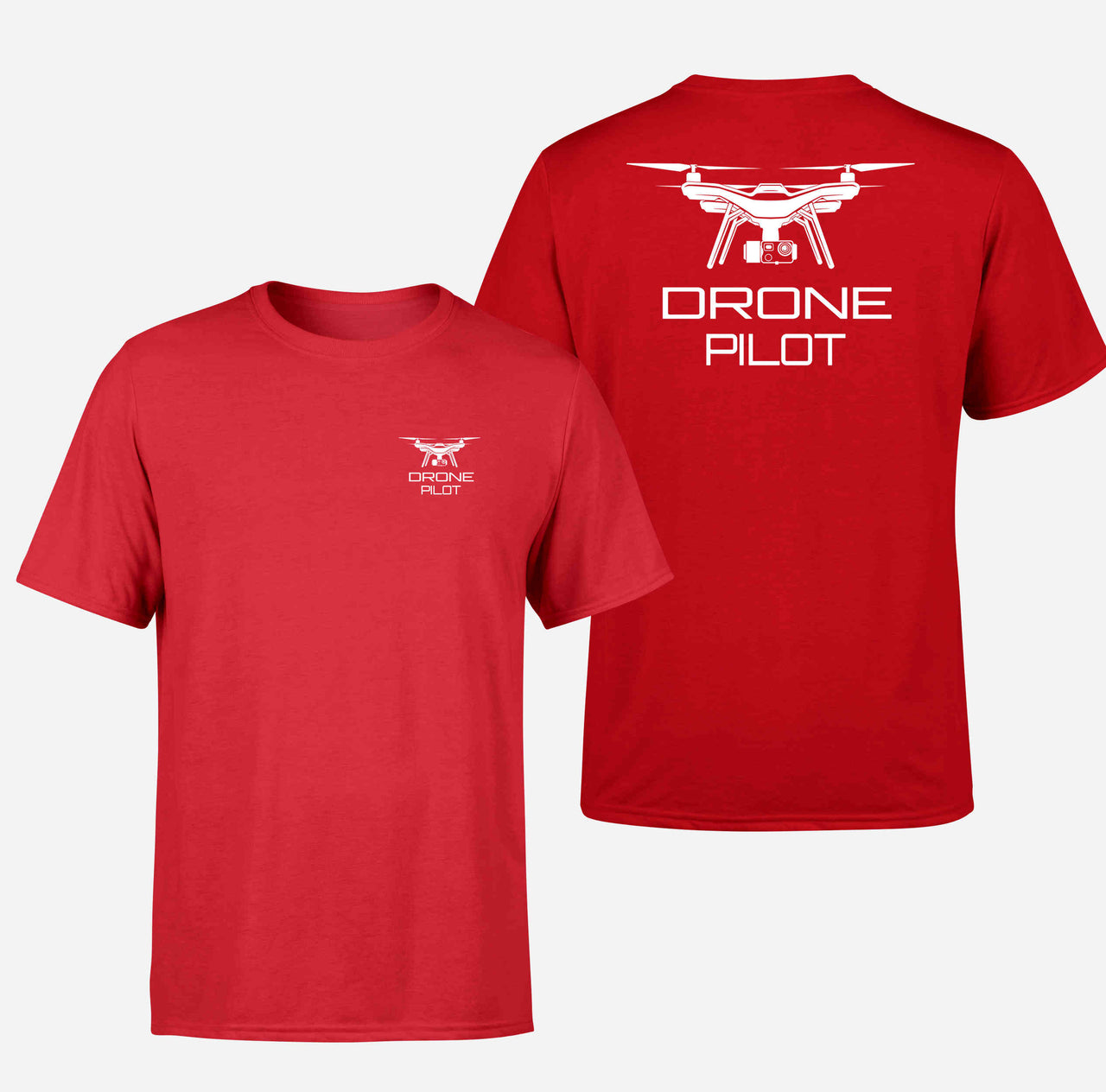 Drone Pilot Designed Double-Side T-Shirts