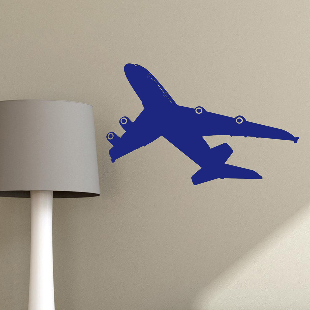 Climbing Airbus A380 Designed Wall Sticker