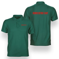 Thumbnail for Remove Before Flight 2  Designed Double Side Polo T-Shirts