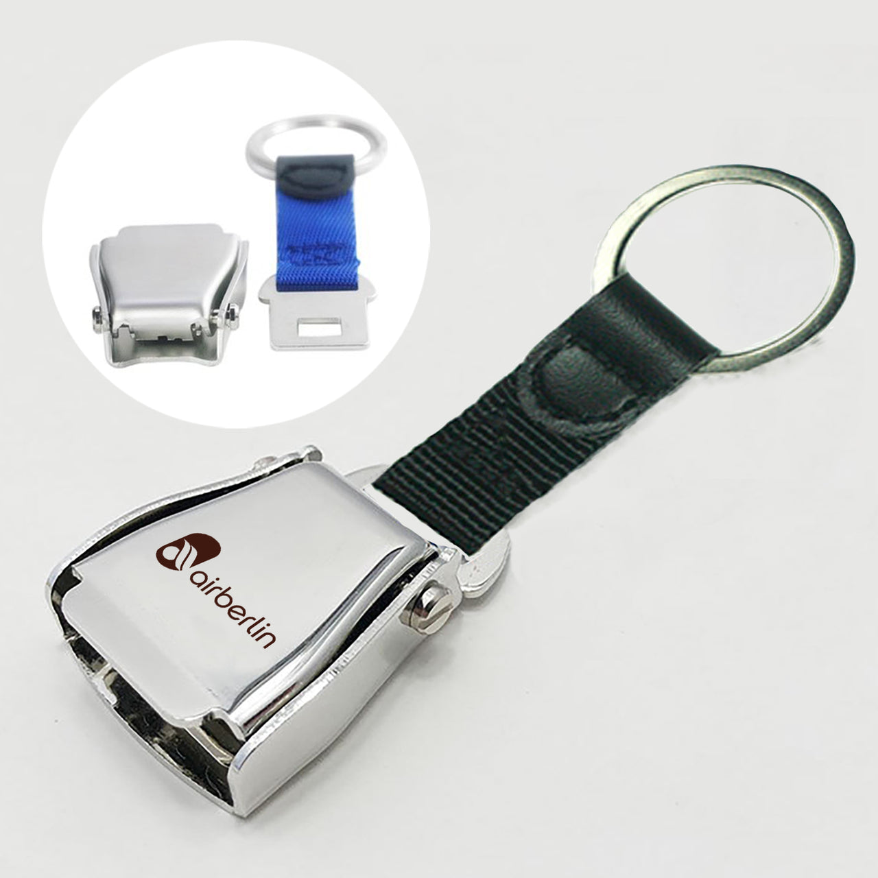 airberlin Airplane Seat Belt Key Chains
