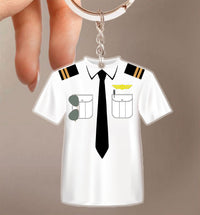 Thumbnail for T-Shirt Pilot Uniform Acrylic Keychain