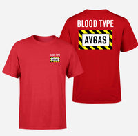 Thumbnail for Blood Type AVGAS Double-Side T-Shirts