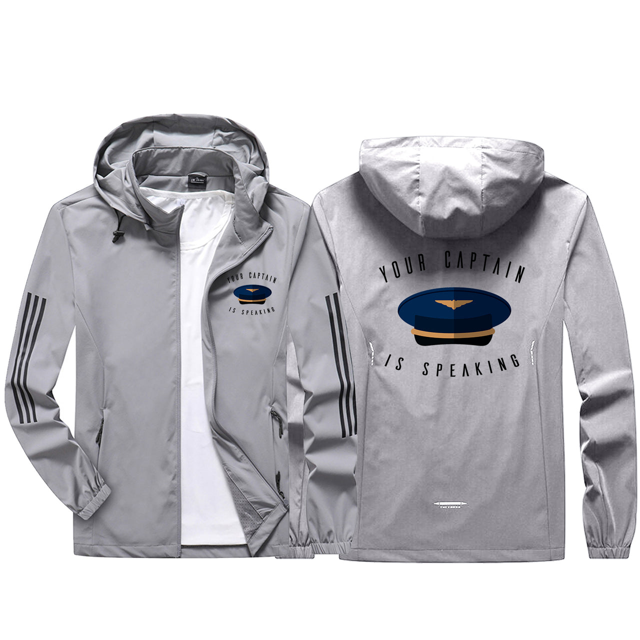 Your Captain Is Speaking Sport & Running Jackets