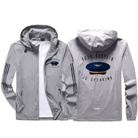 Thumbnail for Your Captain Is Speaking Sport & Running Jackets