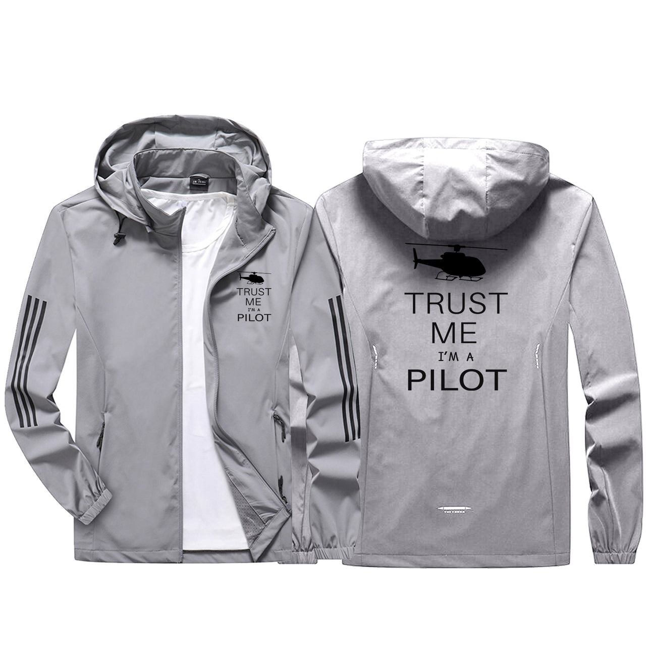 Trust Me I'm a Pilot (Helicopter) Sport & Running Jackets
