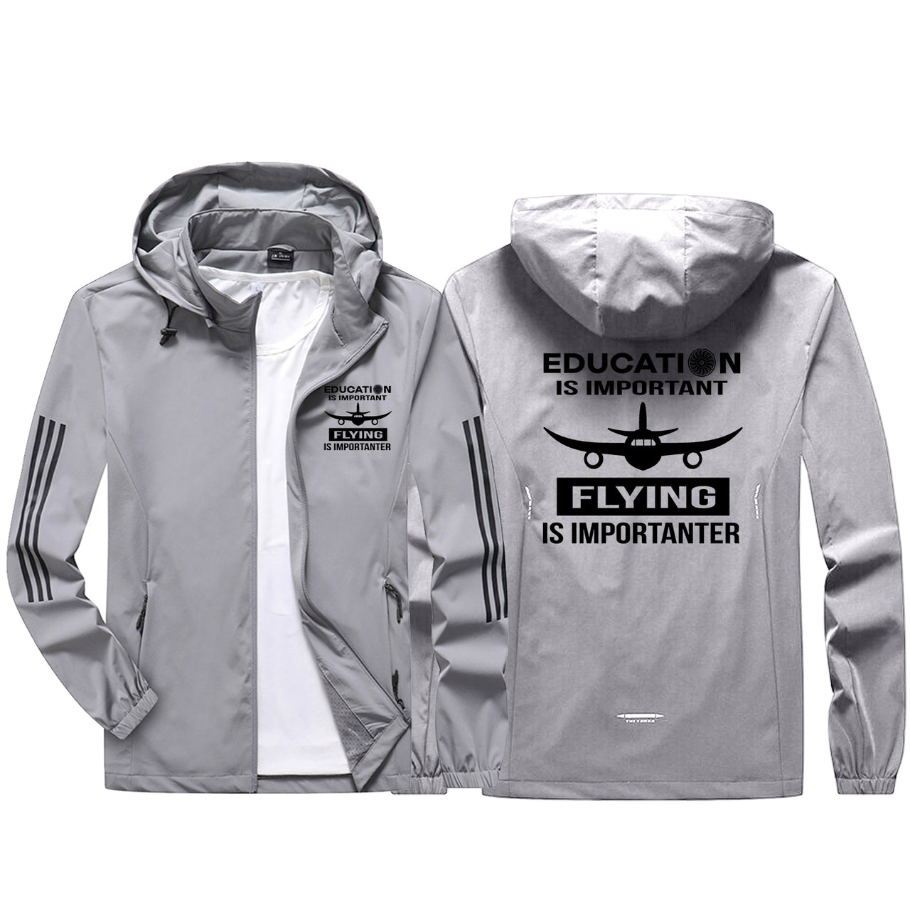 Flying is Importanter Sport & Running Jackets
