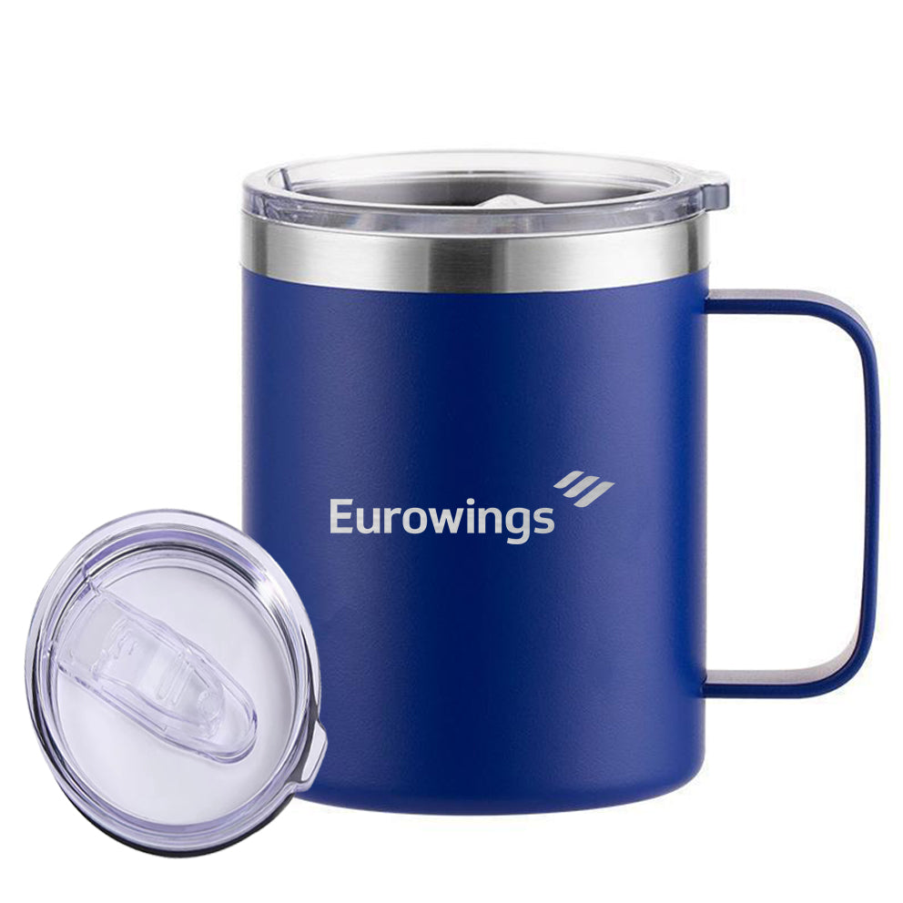 Eurowings Airlines Designed Stainless Steel Laser Engraved Mugs