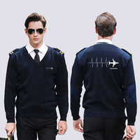 Thumbnail for Aviation Heartbeats Designed Wool Pilot Sweaters