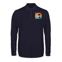 Thumbnail for Husband & Dad & Aircraft Mechanic & Legend Designed Long Sleeve Polo T-Shirts