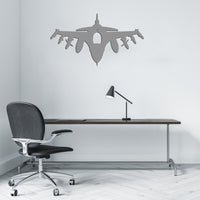 Thumbnail for Fighter Jet 16 Silhouette Designed Wall Metal Signs