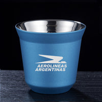 Thumbnail for Aerolineas Argentina Double Wall Stainless Steel Coffee Mugs