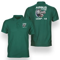 Thumbnail for Airbus A320neo & Leap 1A Designed Double Side Polo T-Shirts
