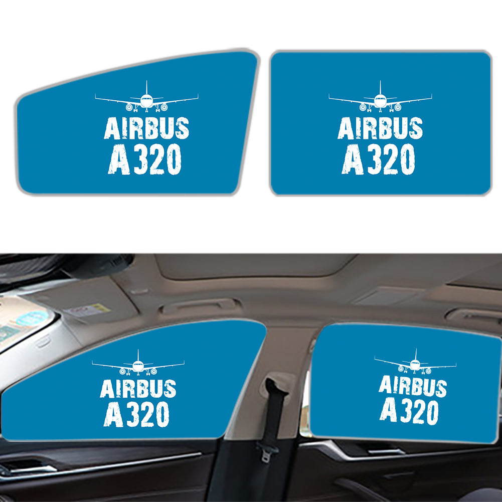 Airbus A320 & Plane Designed Car Sun Shade (Side window)