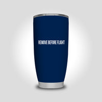 Thumbnail for Remove Before Flight 2 Designed Tumbler Travel Mugs