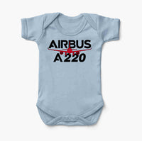 Thumbnail for Amazing Airbus A220 Designed Baby Bodysuits