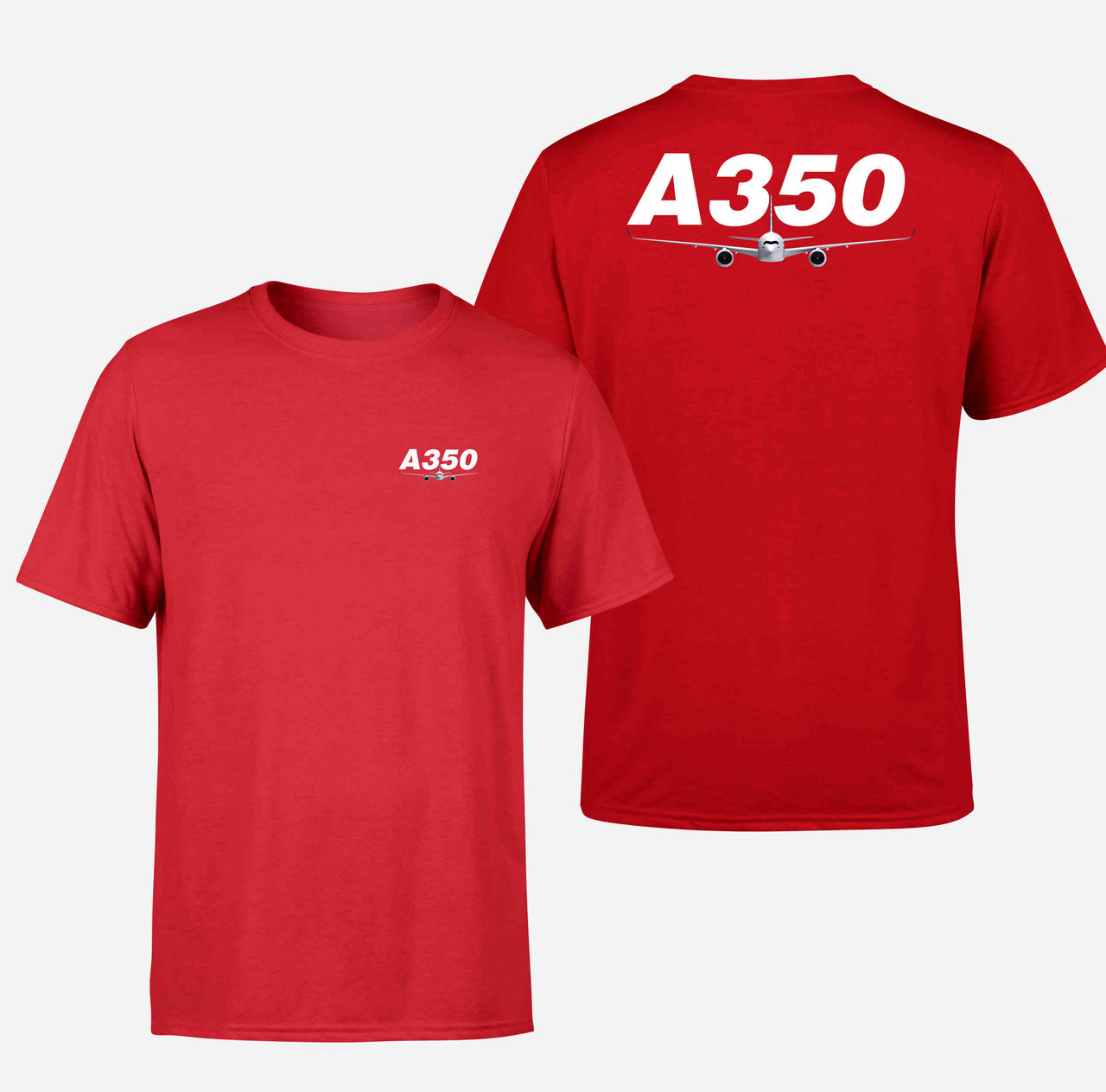 Super Airbus A350 Designed Double-Side T-Shirts
