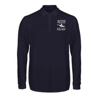 Thumbnail for Helicopter Pilots Get It Up Faster Designed Long Sleeve Polo T-Shirts