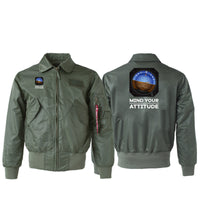 Thumbnail for Mind Your Attitude Designed Embroidered Patch Attachable Jackets