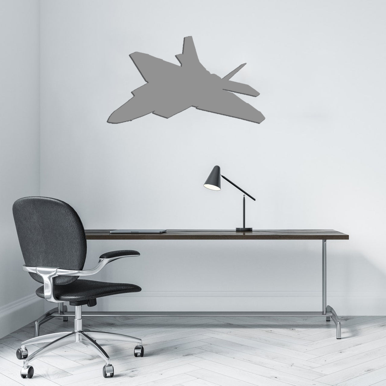 The Lockheed Martin F22 Designed Wall Metal Signs