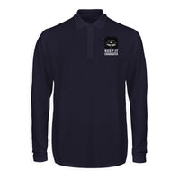 Thumbnail for Keep It Coordinated Designed Long Sleeve Polo T-Shirts