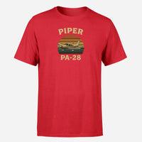 Thumbnail for Retro Piper PA-28 Design Super Quality T-Shirts