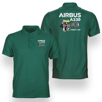 Thumbnail for Airbus A330 & Trent 700 Engine Designed Double Side Polo T-Shirts