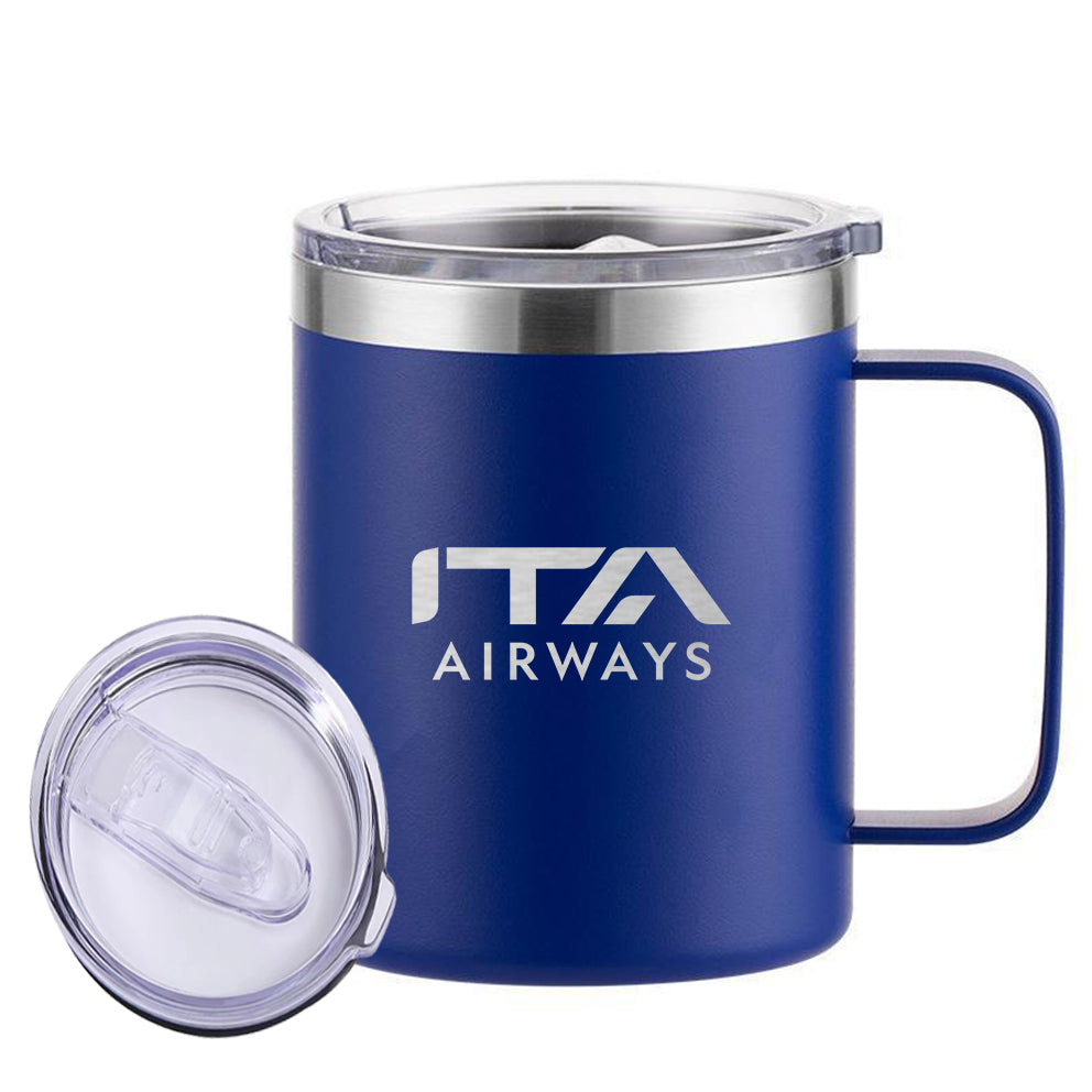 ITA Airways Designed Stainless Steel Laser Engraved Mugs