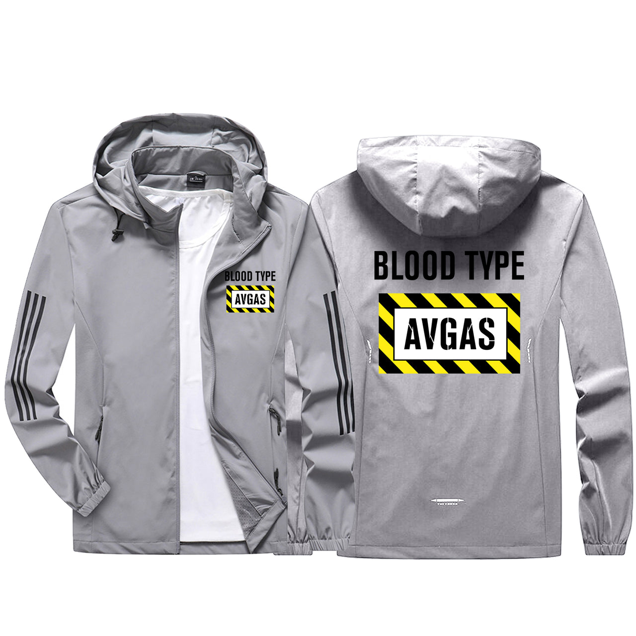 Blood Type AVGAS Sport & Running Jackets