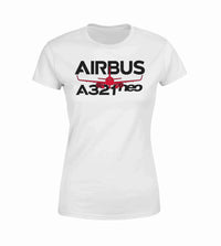 Thumbnail for Amazing Airbus A321neo Designed Women T-Shirts