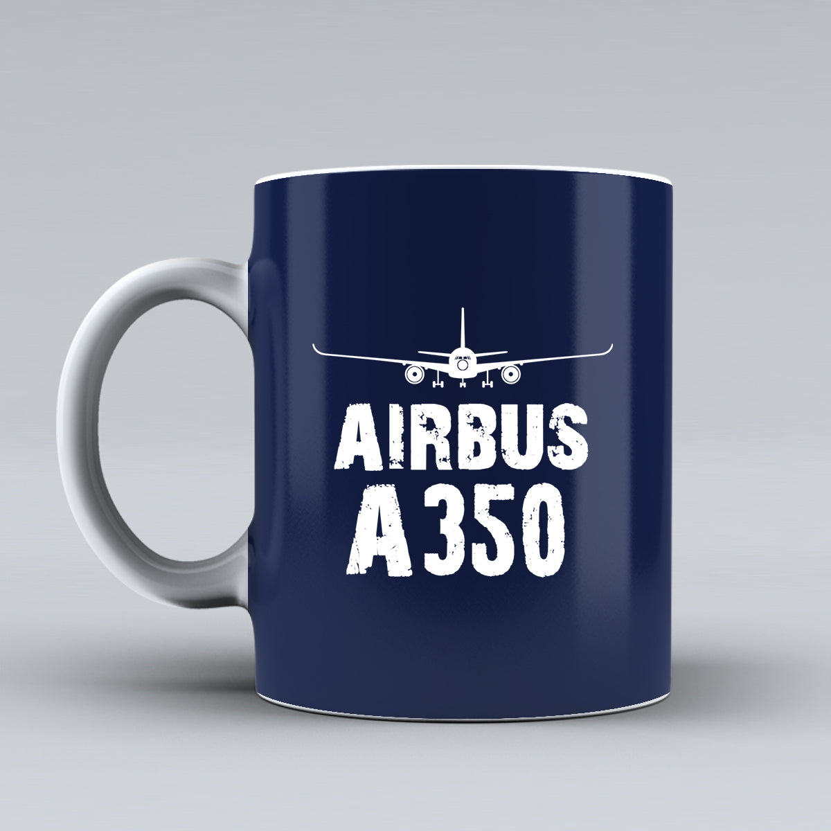 Airbus A350 & Plane Designed Ceramic White Mugs