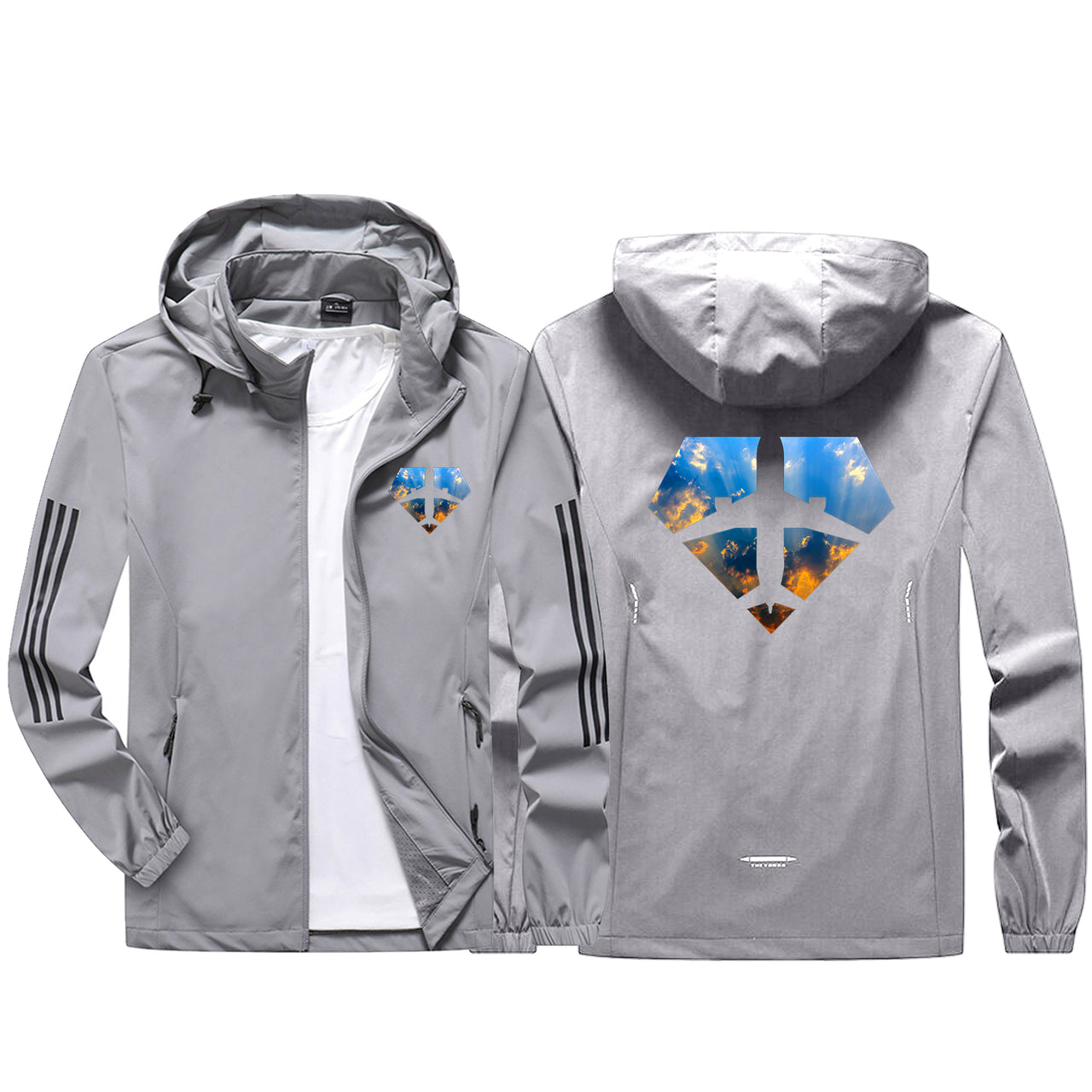 Supermen of The Skies (Sunrise) Sport & Running Jackets