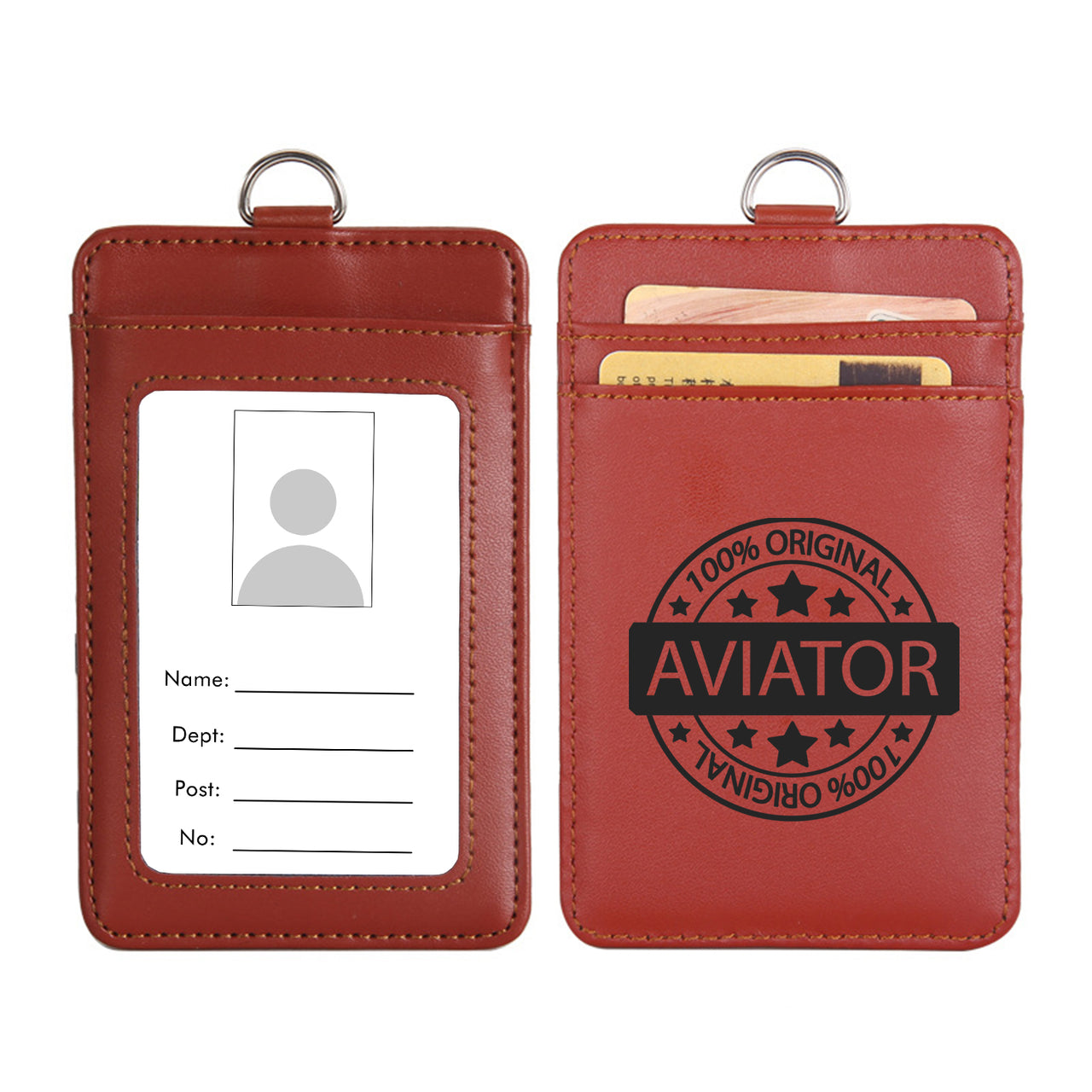 100 Original Aviator Designed ID Card Holder
