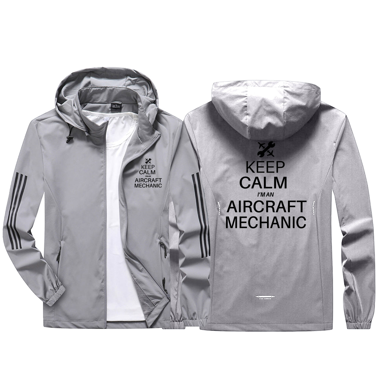 Aircraft Mechanic Sport & Running Jackets