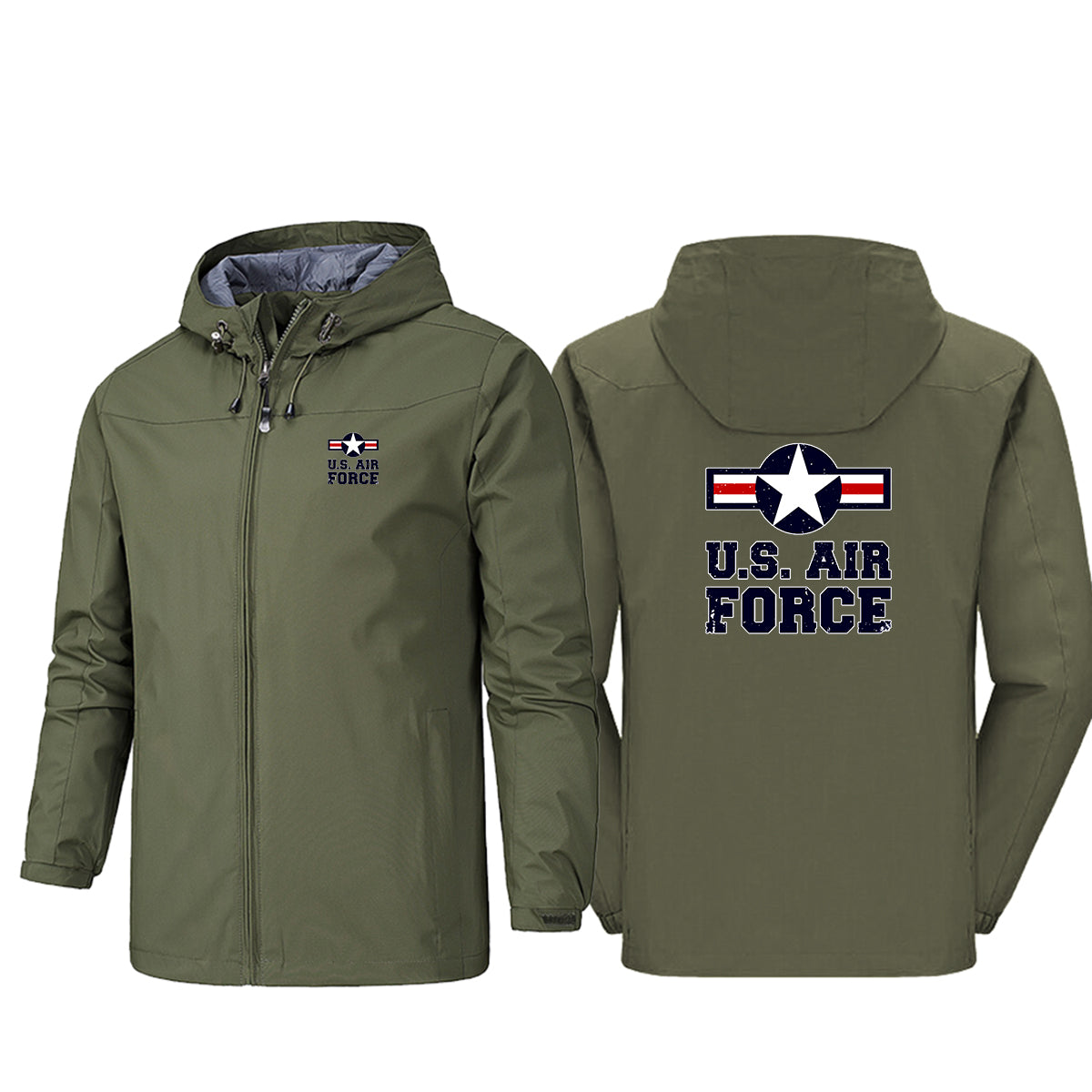US Air Force Designed Rain Jackets & Windbreakers