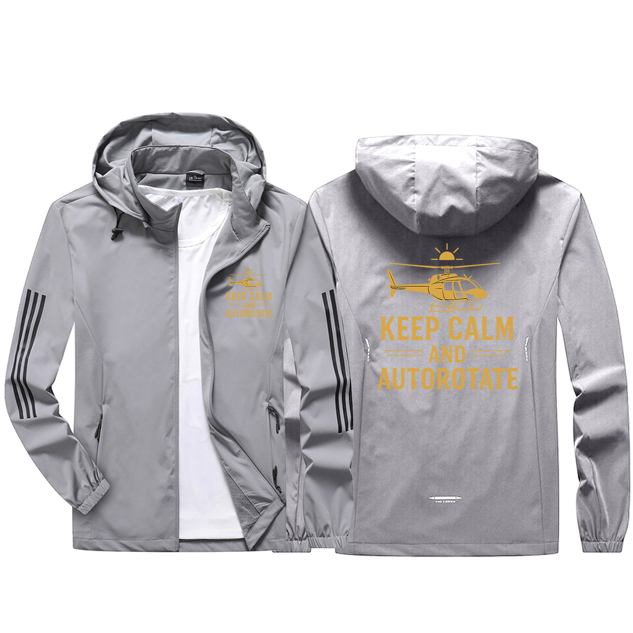 Keep Calm and Autorotate Design Sport & Running Jackets