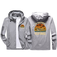 Thumbnail for Retro I'D Rather Be Flying Design Sport & Running Jackets