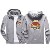 Thumbnail for Retro I Love Gliding Design Sport & Running Jackets