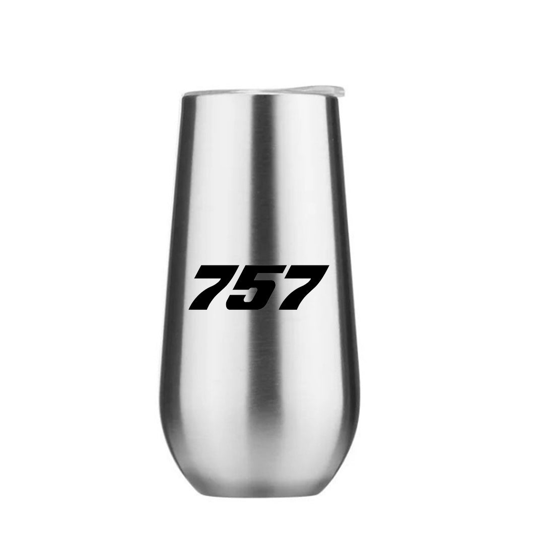 757 Flat Text Designed 6oz Egg Cups