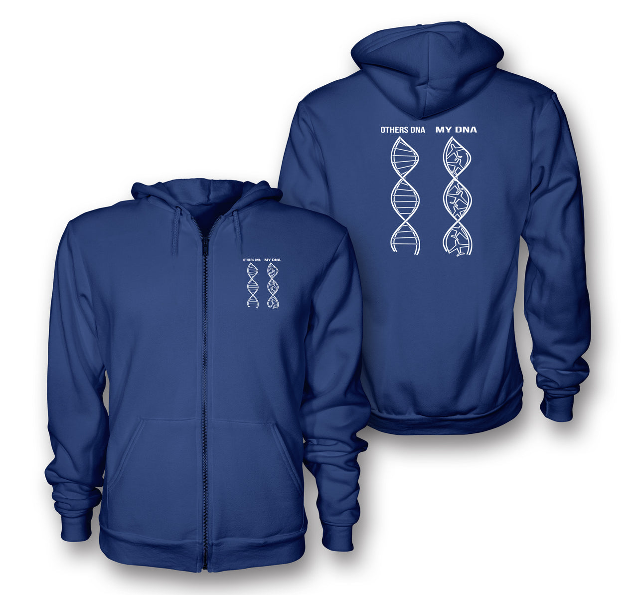 Aviation DNA Designed Zipped Hoodies
