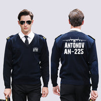 Thumbnail for Antonov AN-225 & Plane Designed Wool Pilot Sweaters