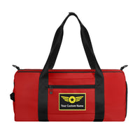 Thumbnail for Custom Name (Special Badge) Designed Sports Bag