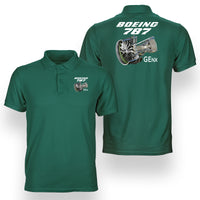 Thumbnail for Boeing 787 & GENX Engine Designed Double Side Polo T-Shirts